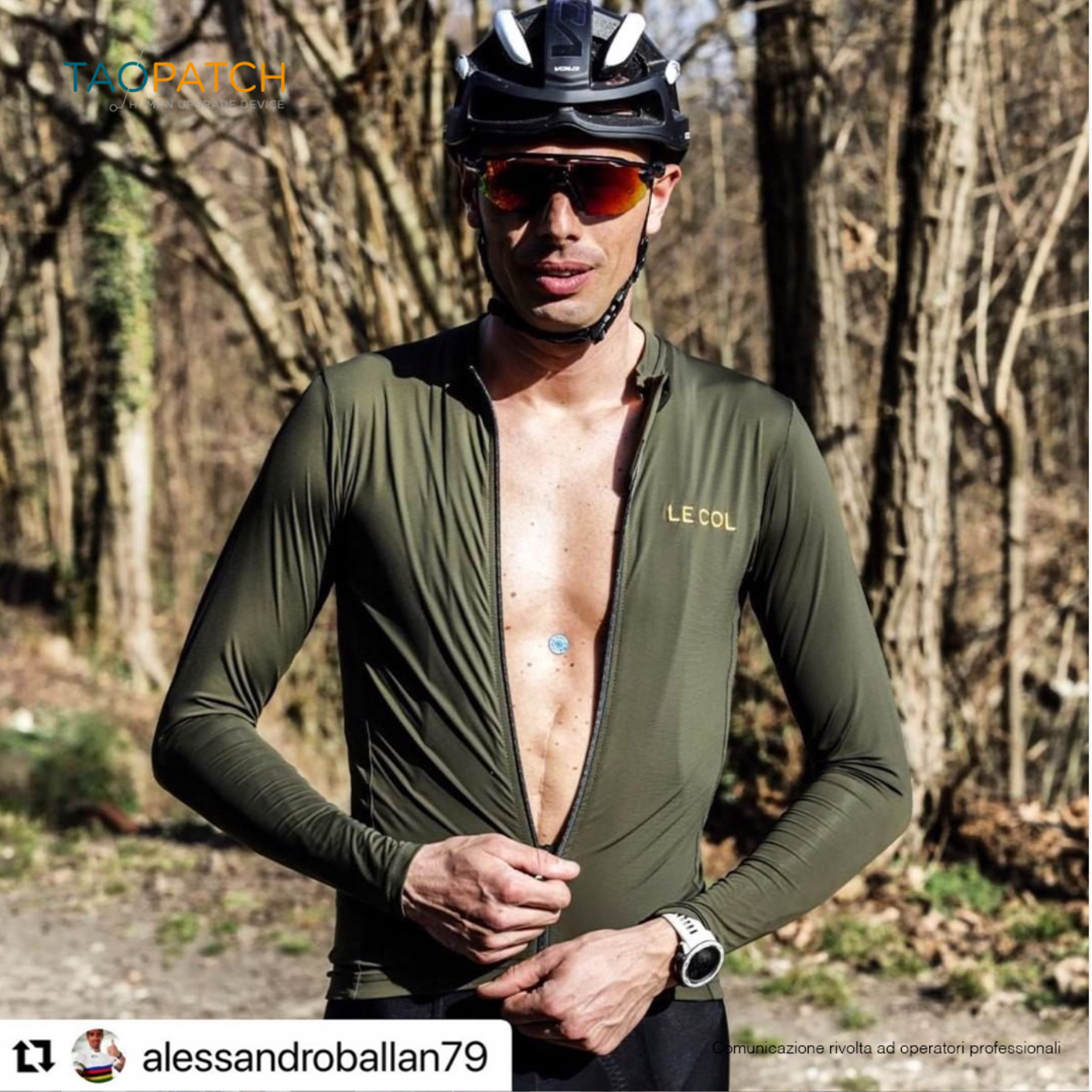 Alessandro Ballan - Ambassador Taopatch®